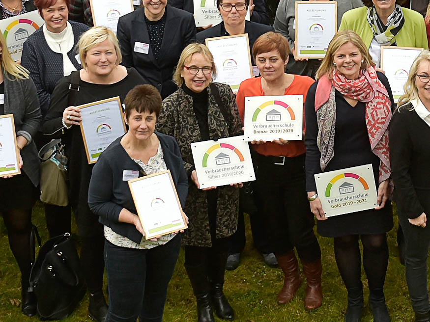 Verbraucherschule Silber